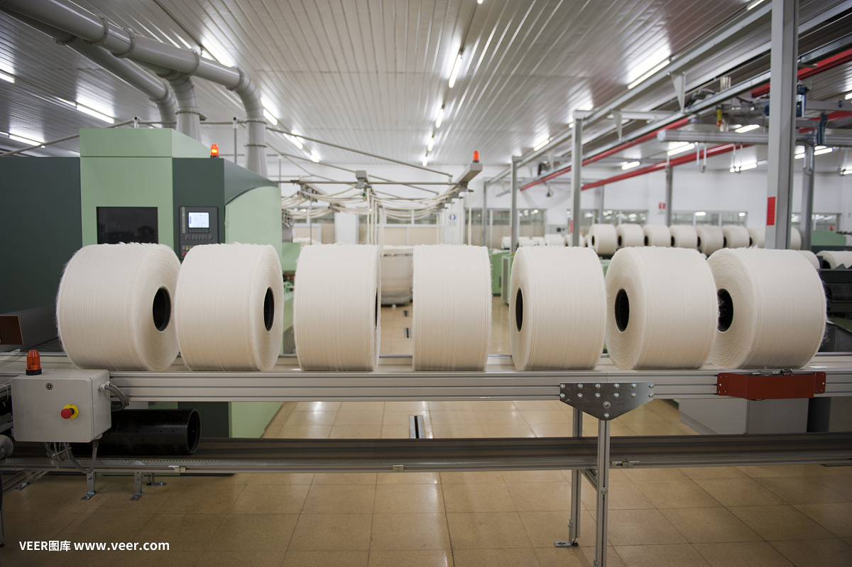 現(xiàn)代紡織工廠